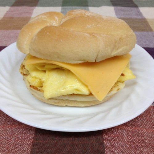 Egg and Cheese Sandwich - Lehmans Deli