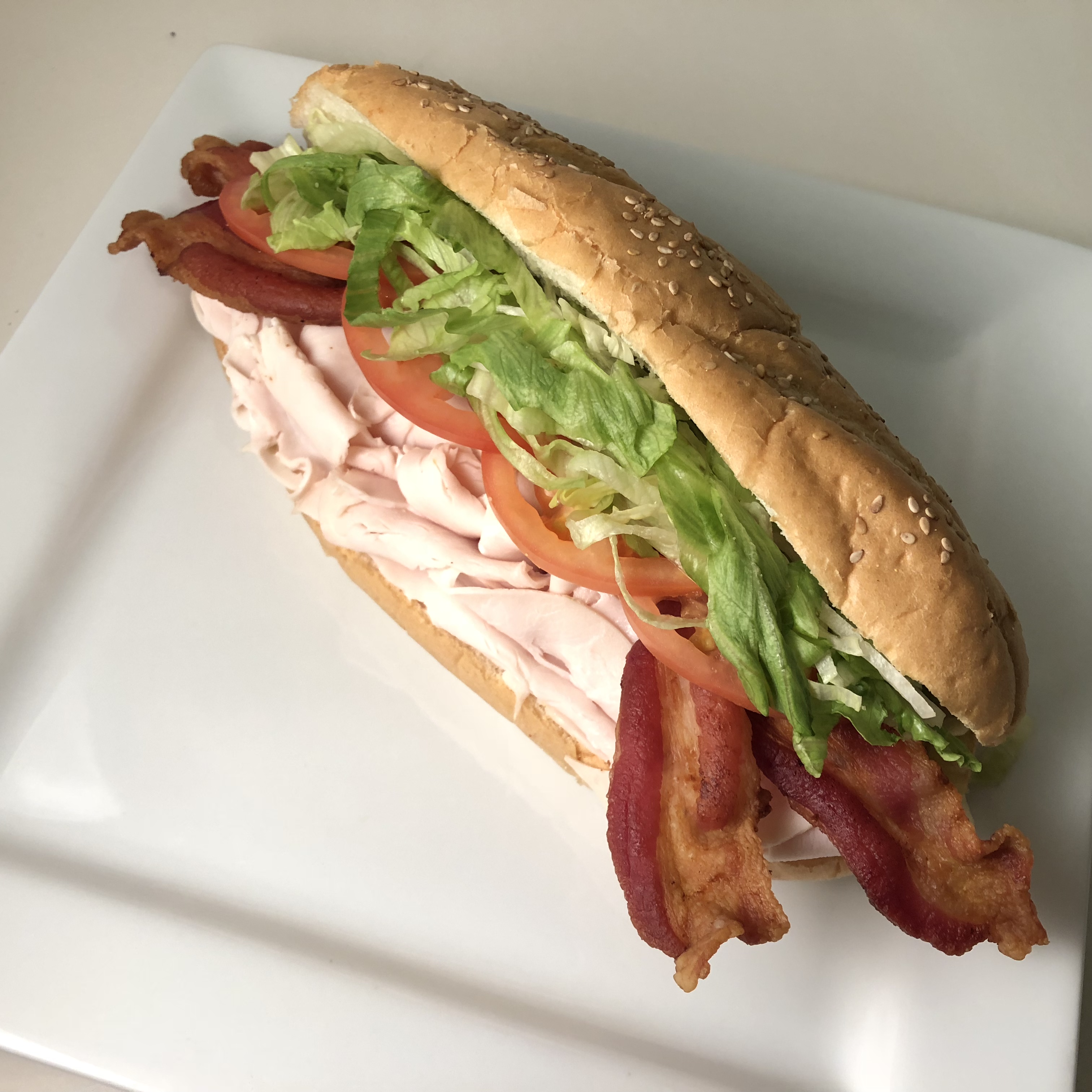 Turkey Club Sub Lehmans Deli