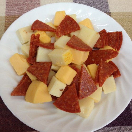 Pepperoni and Cheese Cups Lehmans Deli