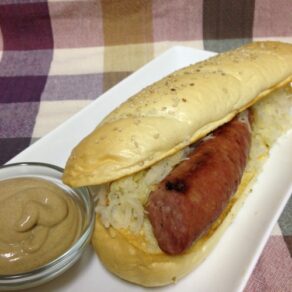 Kielbasa and Sauerkraut Sub
