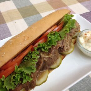 Mississippi Pot Roast Po'boy Sub