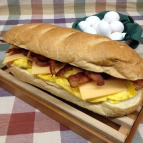 Bacon Egg and Cheese Party Sub