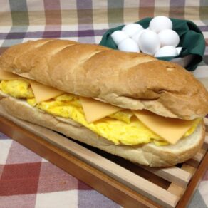Egg and Cheese Party Sub