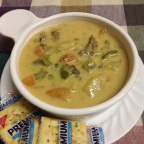 Cheeseburger Soup