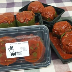 Grab-N-Go Stuffed Green Peppers