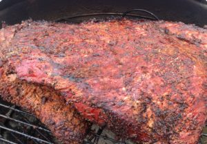 Pastrami in the process of greatness...