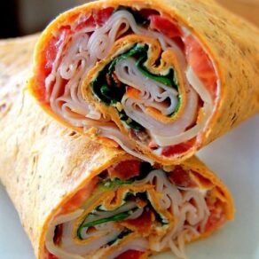 Turkey Guacamole Club Wrap