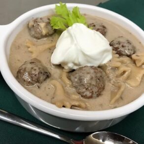 Swedish Meatball Soup