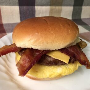 Breakfast Cheeseburger