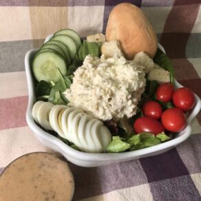 Cold Chicken Salad Platter