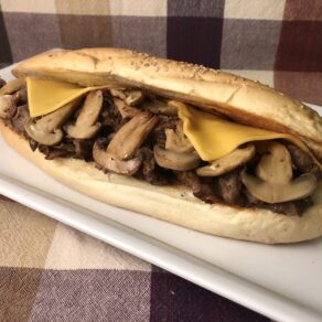 Mushroom Cheese Steak
