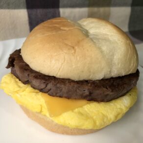 Steak Egg and Cheese Sandwich