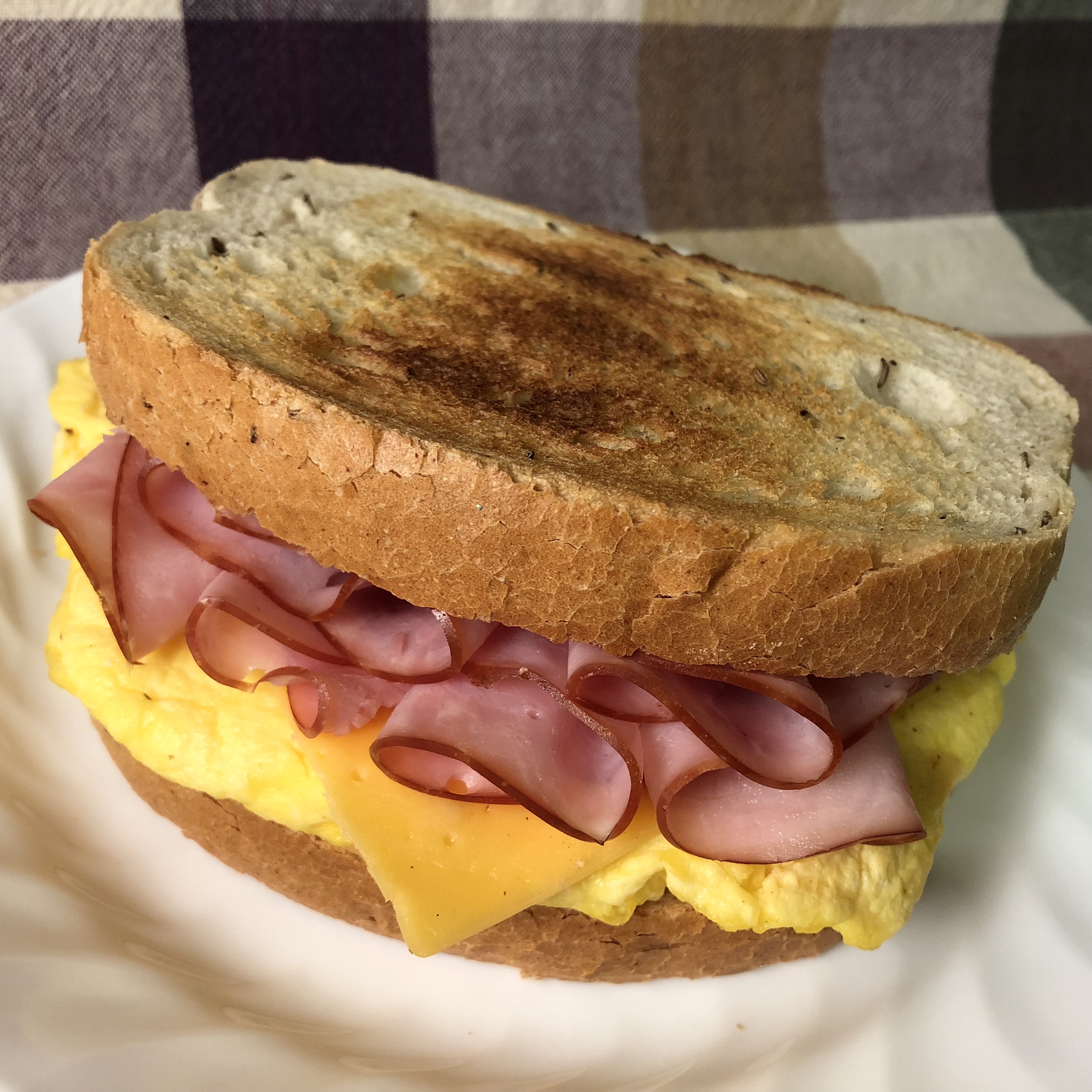 Ham Egg and Cheese Sandwich - Lehmans Deli