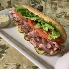 Pork Po'boy Sub