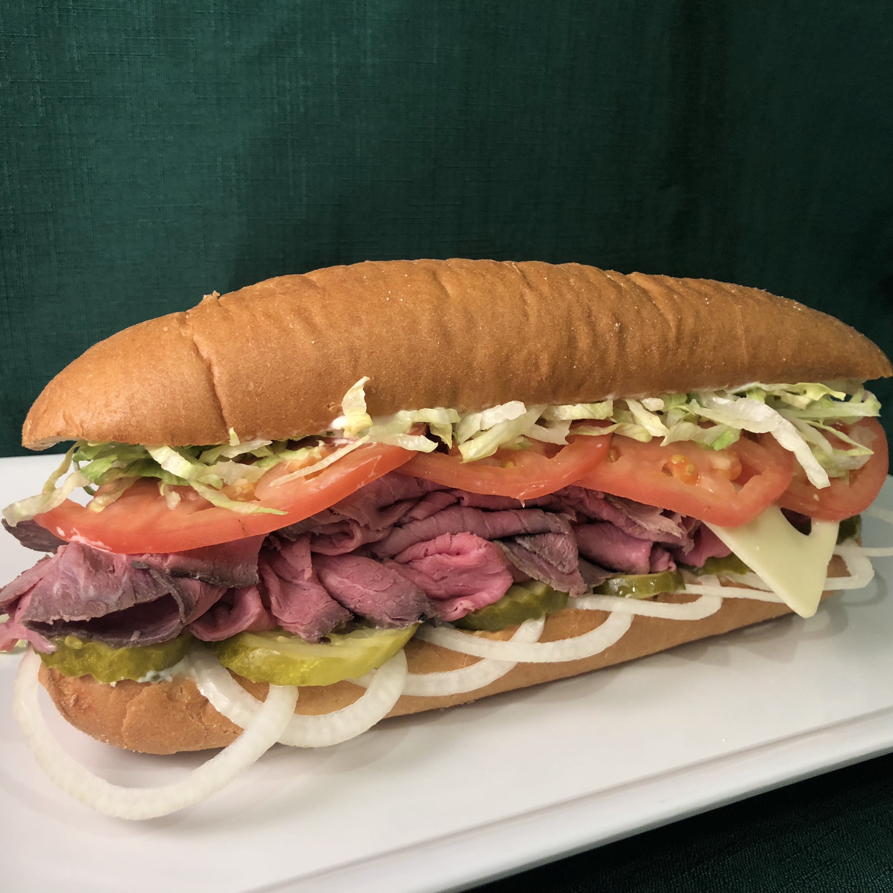 Roast Beef Sub Lehmans Deli