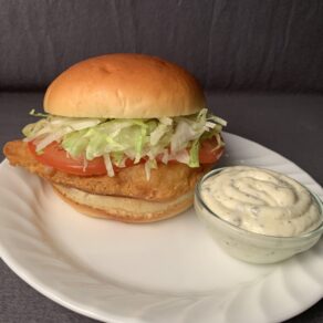 Battered Cod Sandwich