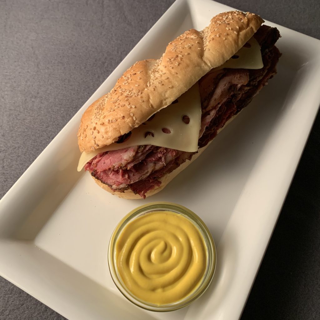 Hot Pastrami Sub Lehmans Deli