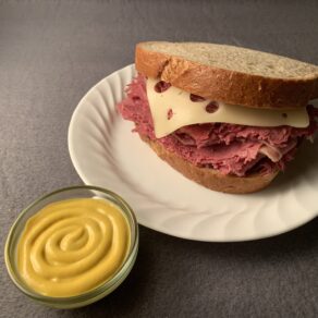 Cold Corned Beef Sandwich