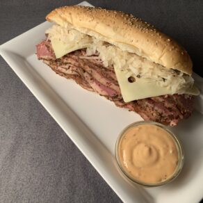 Pastrami Reuben Sub