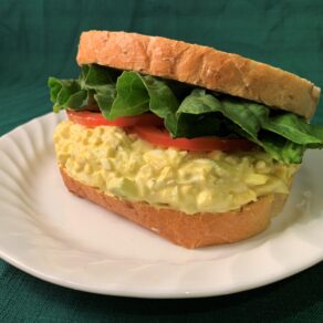 Homemade Egg Salad Sandwich