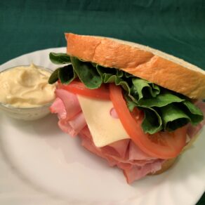 Ham & Swiss Cheese Sandwich