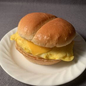 Egg and Cheese Sandwich