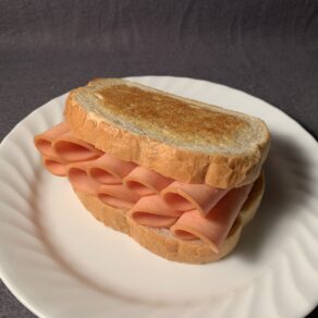 Fried Bologna Sandwich