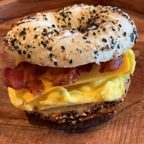 Bacon Egg and Cheese Bagel