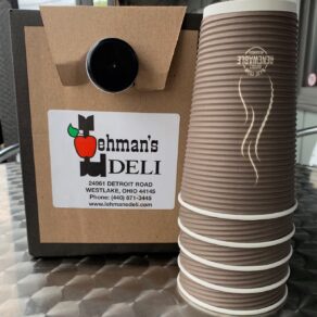 Lehman's Coffee Tote To-Go  featuring Rising Star Coffee