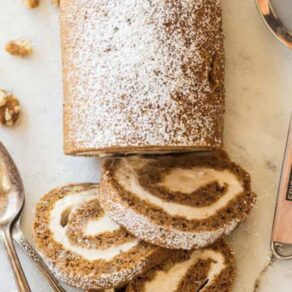 GLUTEN FREE Pumpkin Roll