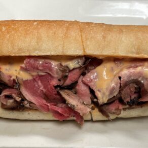 Asian Flank Steak Sandwich