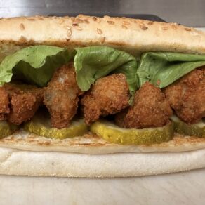 Fried Oyster Po' Boy